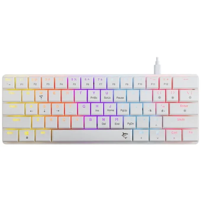 White Shark GK-006211 Nagamaki white red switch — image 1