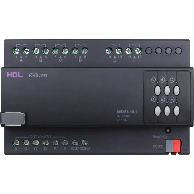 HDL Actuator 6CH 10A Ballast Dimming — image 1