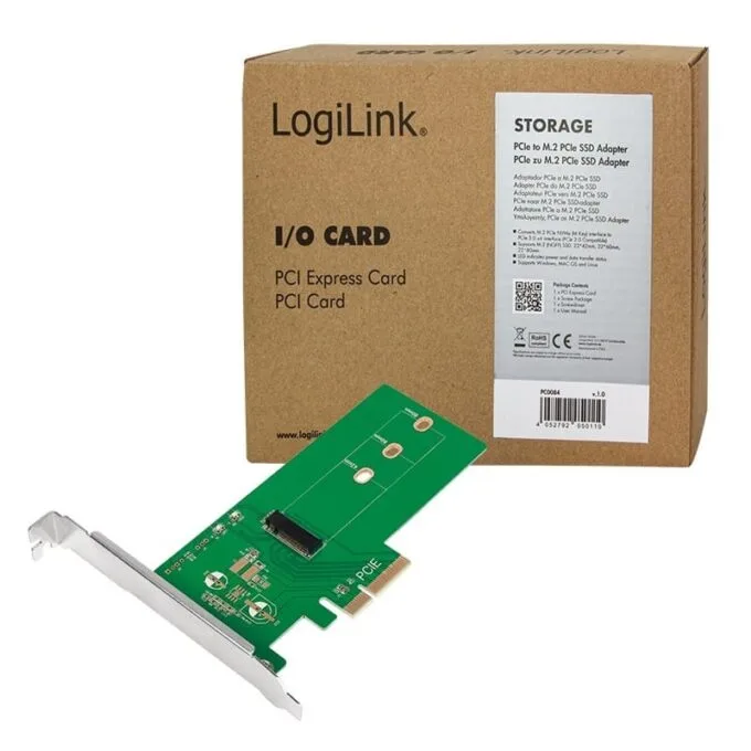 LogiLink PCIe adapter to M.2 PCIe SSD — image 3