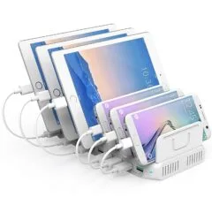 Unitek Charge Station 10x USB White