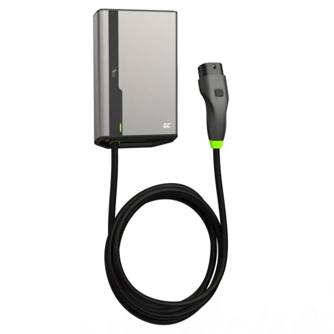 Green Cell HabuDen Wallbox 22kW 32A 5m NFC Cable Type 2 — image 1