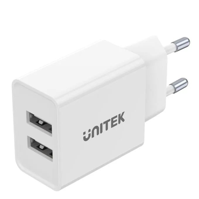 Unit Charger 2x USB-A 12 W white — image 3