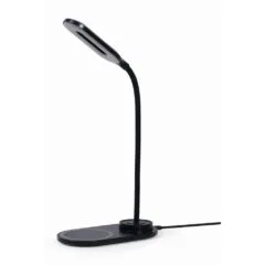 Gembird LED desk lamp with wireless (white or black) counter TA-WPC10-LED-01