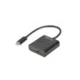 Lanberg USB-C 3.1 adapter - HDMI M/F 15cm black