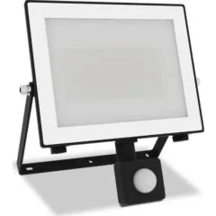 Philips Lois Naświetlacz LED 50W | 5400lm | 5000K | IP65 | Czujnik Ruchu | Czujnik Zmierzchu | Czarny