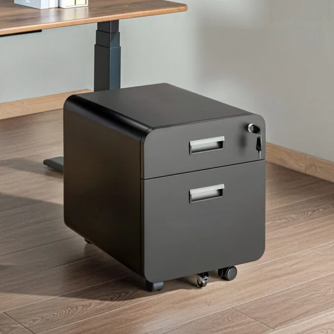 Lumivida File Cabinet Mobile with 2 Lockable Drawers CAB03-1 — image 6