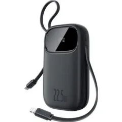 Baseus EnerFill FC31 10000 mAh 22.5W USB-C + Lightning Black