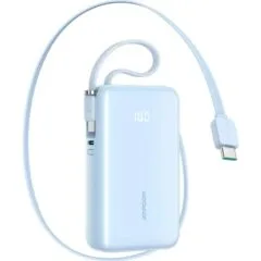 Joyroom JR-PR2L 10000 mAh 35W with integrated USB-C blue cable