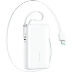 Joyroom JR-PR2L 10000 mAh 35W with integrated USB-C Lightning white cable