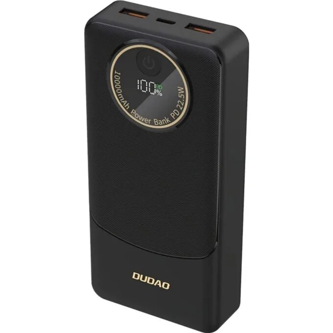 Dudao K12Pro 22.5W PD 20000 mAh USB-A USB-C black — image 1