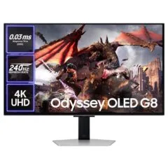 Samsung Odyssey G8 LS32DG802SUXDU - 240Hz | 4K | 32' | OLED | 0.03ms