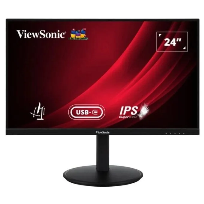 ViewSonic VG2409-MDHU-2 - 24" | IPS | FHD | 4 ms | 100 Hz | USB-C. HDMI — image 1
