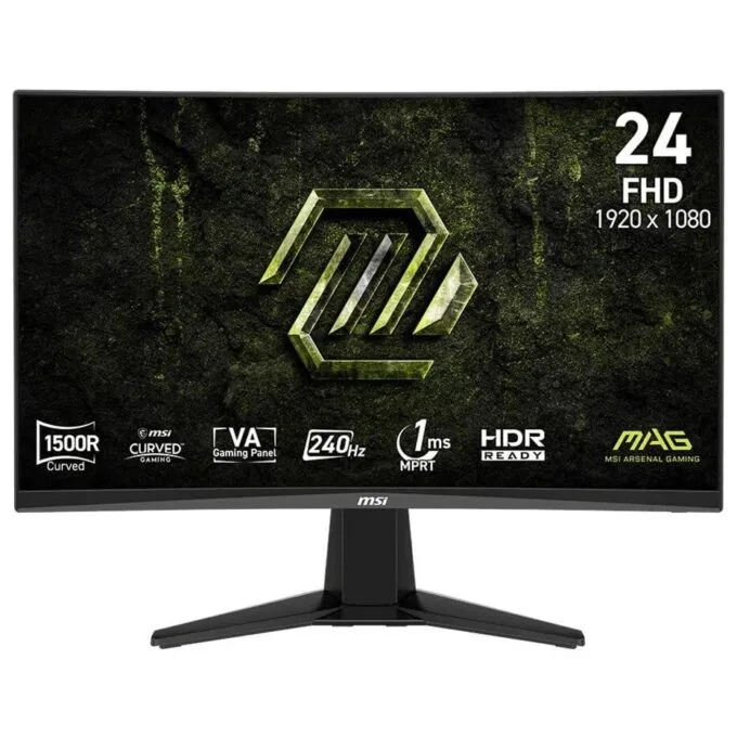 MSI MAG 245C X24 - 240Hz Full HD | VA Curved | 23.6" — image 1