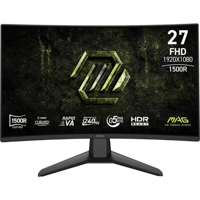 MSI MAG 274CF X24 - 240Hz Full HD | VA Curved | 27" — image 1