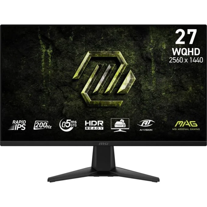 MSI MAG 275QF E20 - 200Hz | QHD | Rapid IPS | 27" | 0.5ms — image 1