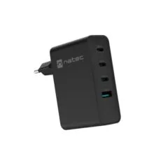 Natec Ribera GAN 100W USB-A + 3x USB-C black