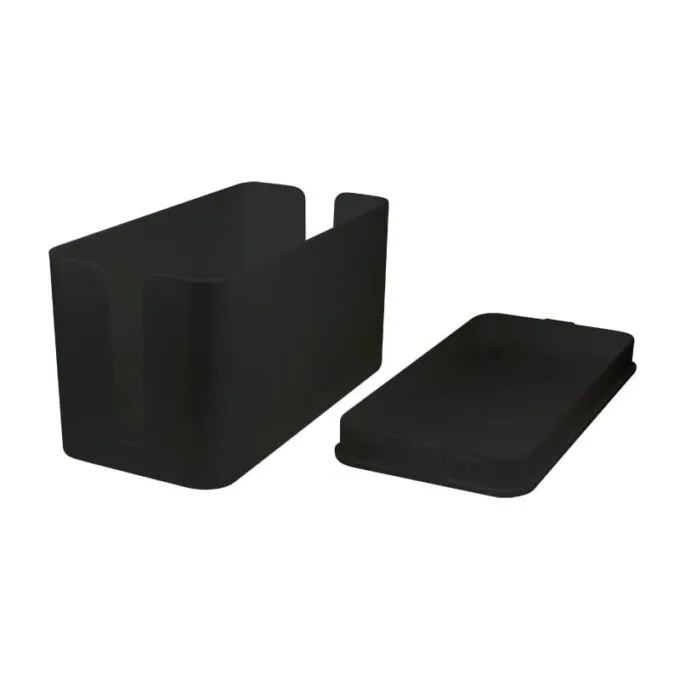 LogiLink Cable Box 235 x 115 x 120 mm black — image 1
