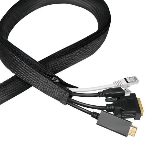 LogiLink flexible 5.0m x 50mm black — image 1