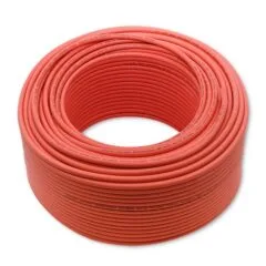 Qoltec Solar cable photovoltaic | 6mm2 | 100m | red