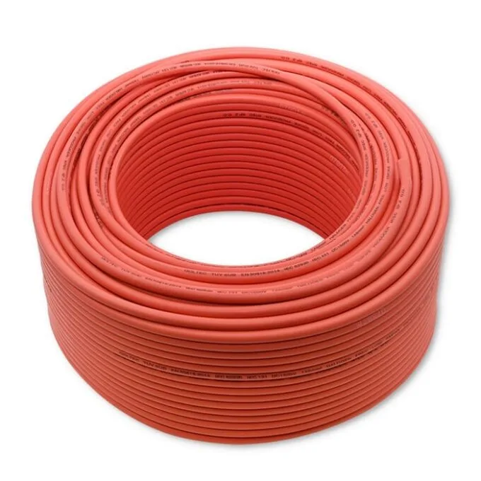 Qoltec Solar cable photovoltaic | 6mm2 | 100m | red — image 1