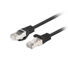 Lanberg 10-Pack Patchcord cat.6 FTP 1.5m black Fluke Passed