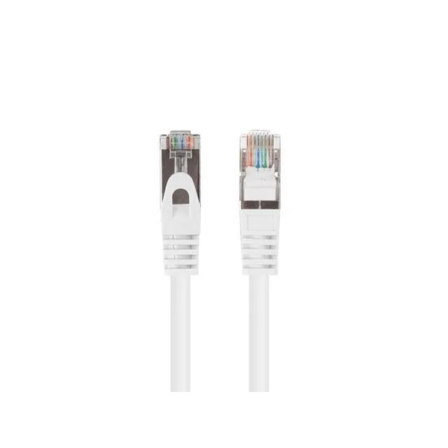 Lanberg 10-Pack Patchcord cat.6 FTP 2m white Fluke Passed — image 2