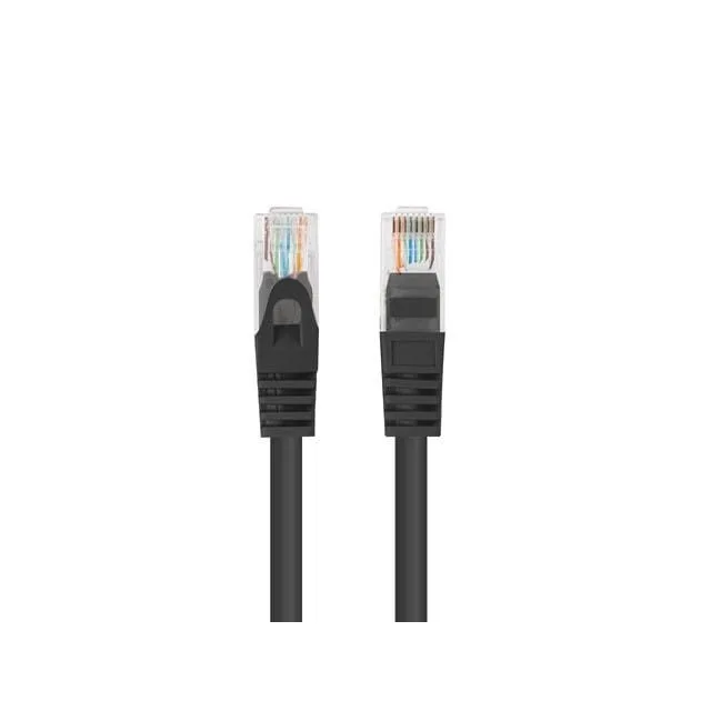 Lanberg 10-Pack Patchcord cat.6 UTP 3m black Fluke Passed — image 2