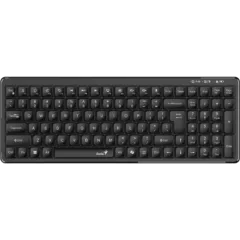 Genius Keyboard Wireless & BT Retro Typewriter Keycaps LuxeMate Q7100BT