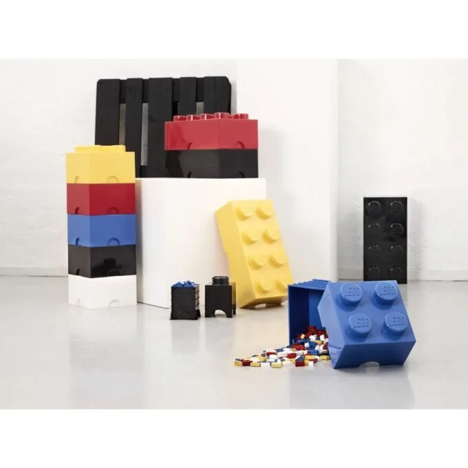 Lego Storage Brick 4 Red — image 4