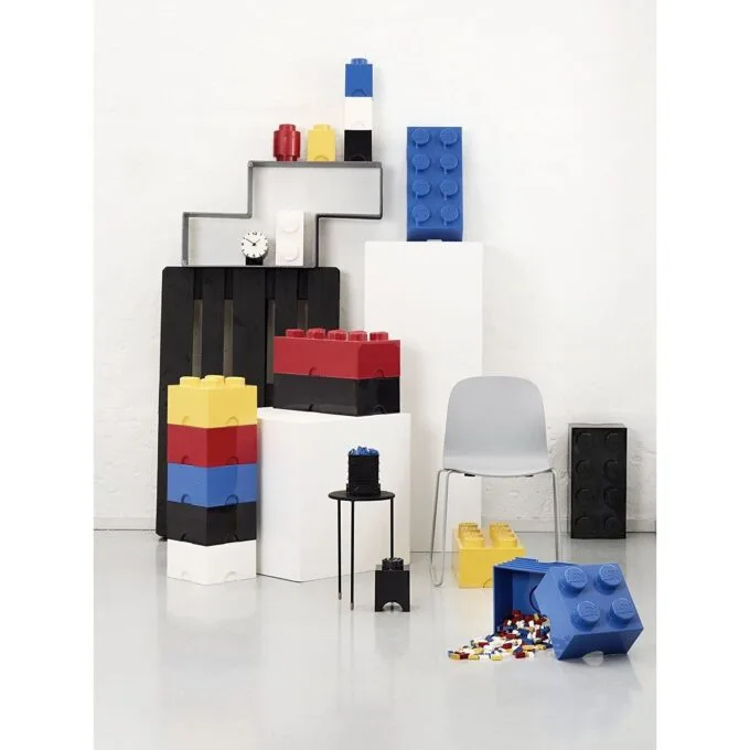 Lego Storage Brick 4 Red — image 5