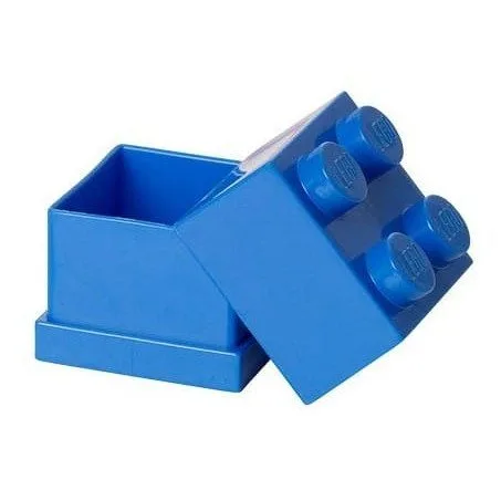 Lego Storage Brick 4 blue — image 2