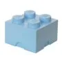 Lego Storage Brick 4 light blue