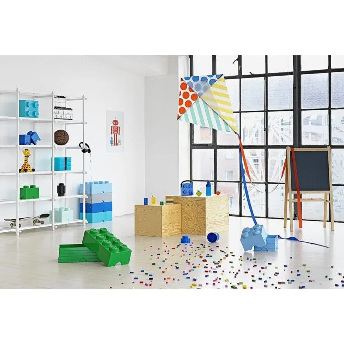 Lego Storage Brick 4 light blue — image 4