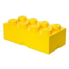 Lego Storage Brick 8 yellow
