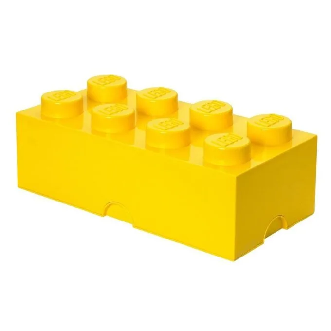 Lego Storage Brick 8 yellow — image 1