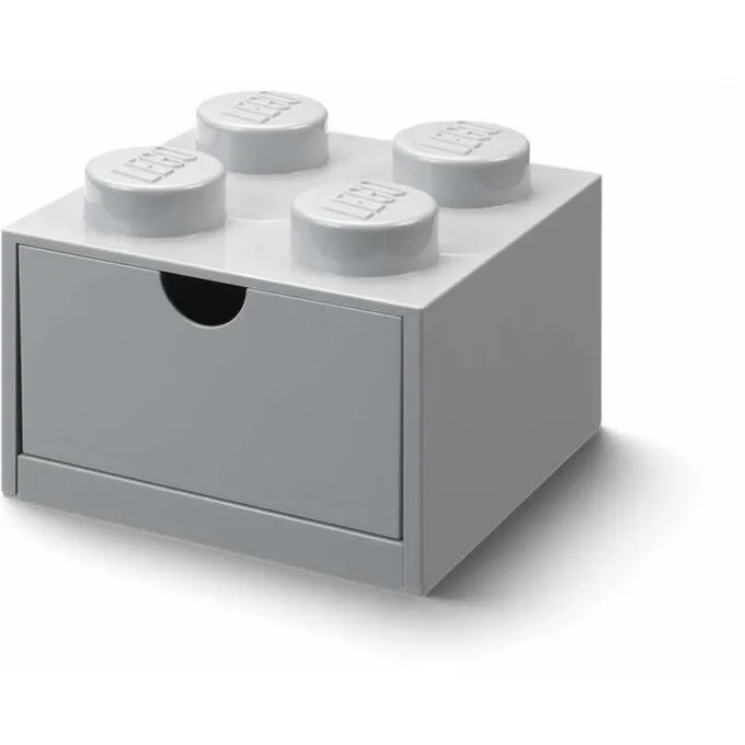 Lego Brick 4 Board Drawr Grey — image 1
