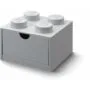 Lego Brick 4 Board Drawr Grey