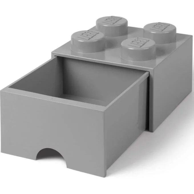 Lego Brick 4 Board Drawr Grey — image 3