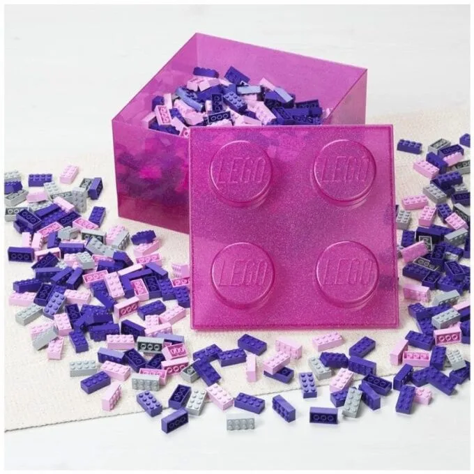 Lego Brick 4,40090801 light pink transparent — image 3