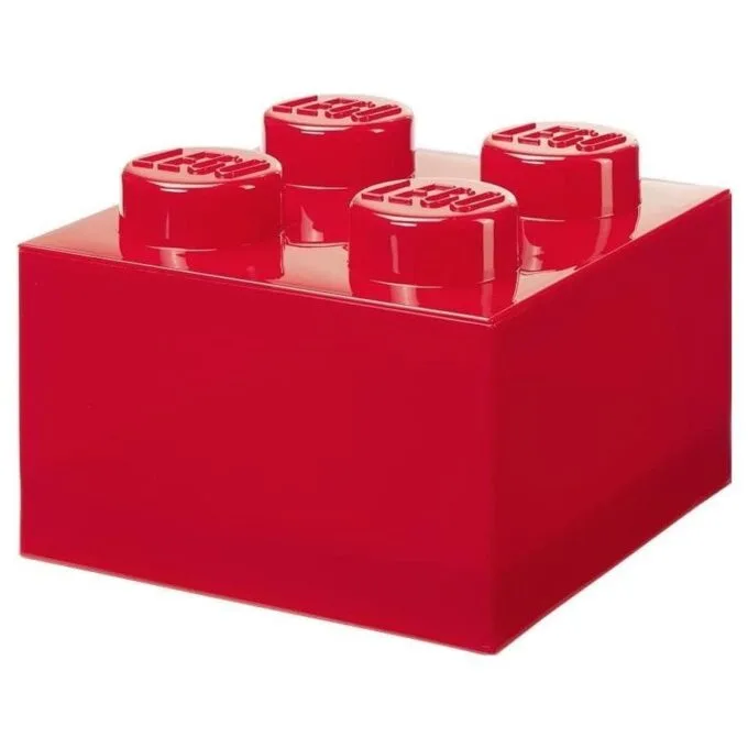 Lego Brick 4,40090804 red transparent — image 1