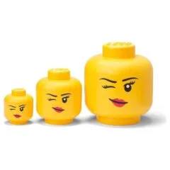 Lego Head Girl Eye Large, small, mini set 3pcs 43340802