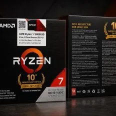 AMD Ryzen 7 5800X3D 10th Anniversary Edition - 8-Core 16-Thread AM4 CPU - 100-100000651POF (Boxed) — image 3
