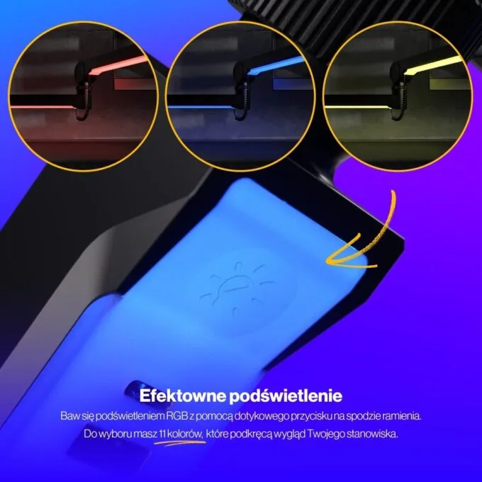 ENDORFY Broadcast Low Profile RGB Boom Arm — image 16