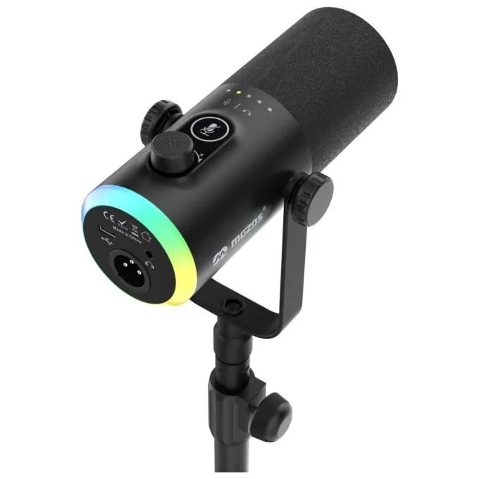 Mozos GM-ONE USB XLR RGB LED black — image 5