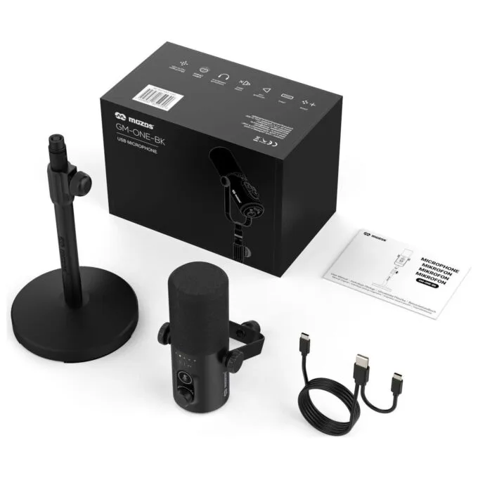 Mozos GM-ONE USB XLR RGB LED black — image 6