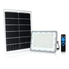 GBC ON LED PRO 300 Solar LED Floodlight with Panel and Remote Control 300W
