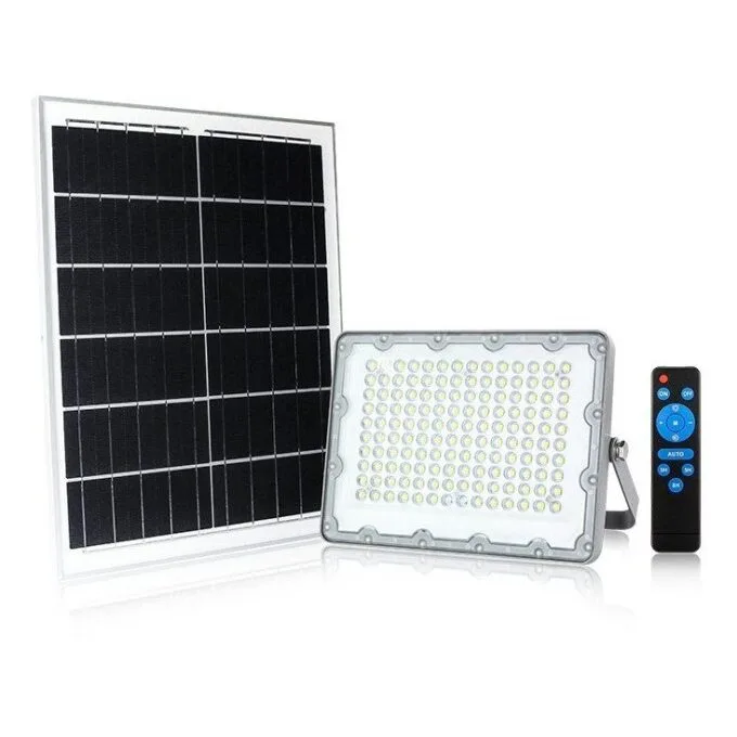 GBC ON LED PRO 300 Solar LED Floodlight with Panel and Remote Control 300W — image 1