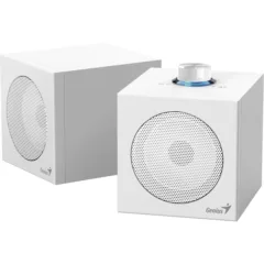 Genius PC Speakers 2.0 USB Audio 4W RMS USB-A+C SP-HF300U White