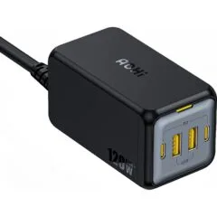 AOHI AOC-C006 120W, 2x USB-C, 2x USB-A (black)
