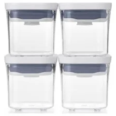 Oxo Pop Good Grips 4 pcs x 200 ml transparent